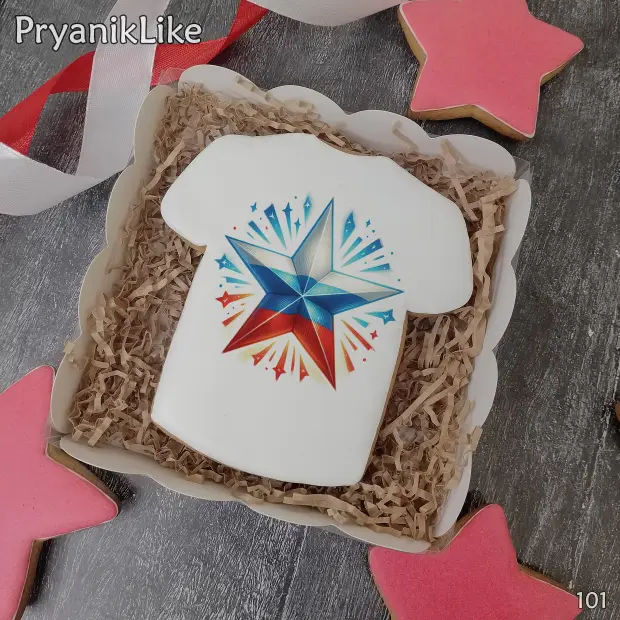 Пряник футболка (10-10 см.)